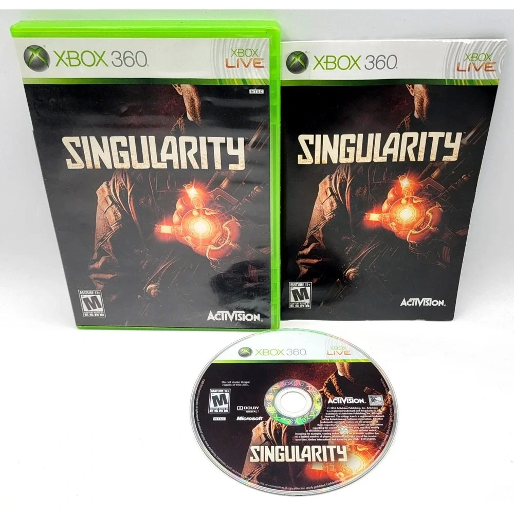 Singularity Xbox 360 CIB COMPLETE IN BOX ACTIVISION